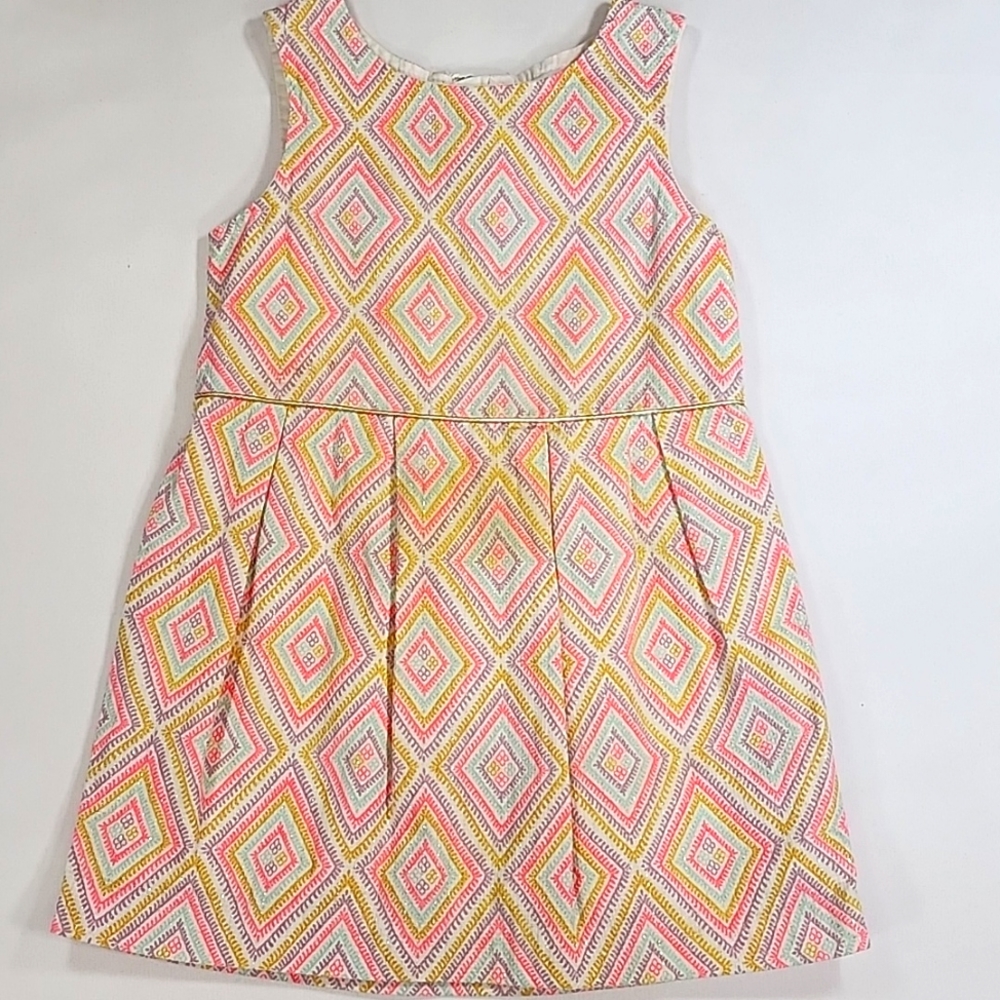GENUINE KIDS BY OSHKOSH AZTECPLEATED TANK DRESS SIZE 2T